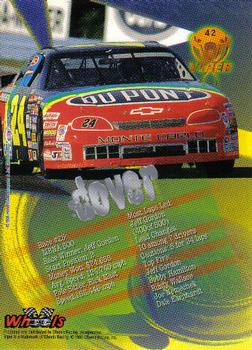 1996 Wheels Viper #42 Jeff Gordon Back