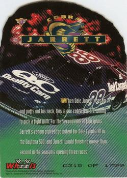 1996 Wheels Viper - Cobra #C10 Dale Jarrett Back