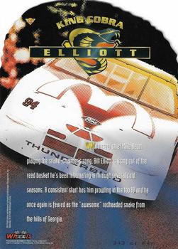 1996 Wheels Viper - King Cobra #KC4 Bill Elliott Back