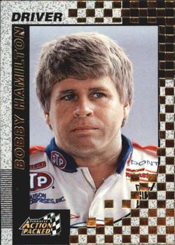 1997 Action Packed #1 Bobby Hamilton Front