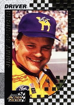 1997 Action Packed #12 Jimmy Spencer Front