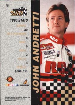 1997 Action Packed #19 John Andretti Back
