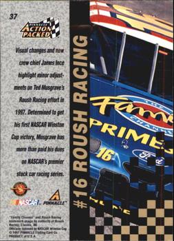 1997 Action Packed #37 Ted Musgrave's Car Back