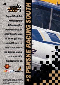 1997 Action Packed #44 Rusty Wallace's Car Back