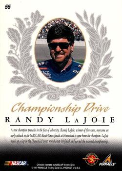 1997 Action Packed #55 Randy LaJoie Back