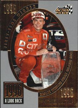 1997 Action Packed #59 Michael Waltrip Front