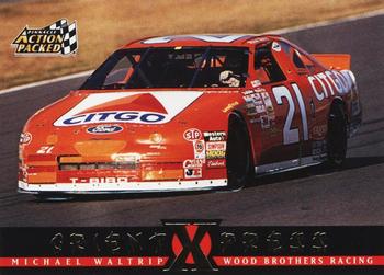 1997 Action Packed #74 Michael Waltrip's Car Front