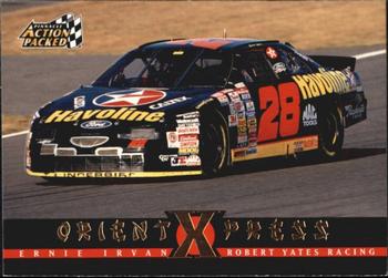 1997 Action Packed #77 Ernie Irvan's Car Front