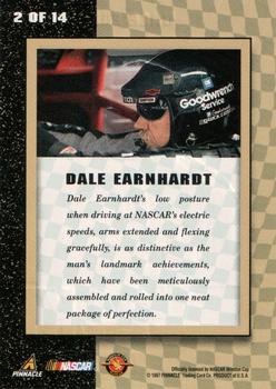 1997 Action Packed - 24kt. Gold #2 Dale Earnhardt Back