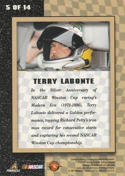 1997 Action Packed - 24kt. Gold #5 Terry Labonte Back