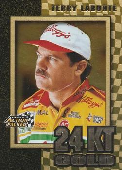 1997 Action Packed - 24kt. Gold #5 Terry Labonte Front