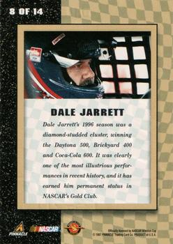 1997 Action Packed - 24kt. Gold #8 Dale Jarrett Back