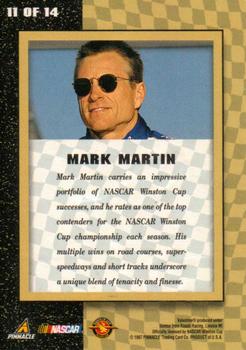 1997 Action Packed - 24kt. Gold #11 Mark Martin Back