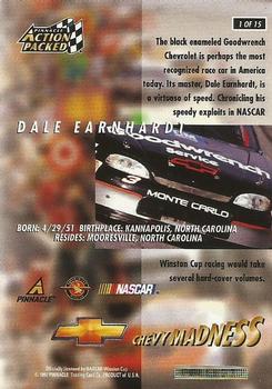 1997 Action Packed - Chevy Madness #1 Dale Earnhardt's Car Back