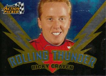 1997 Action Packed - Rolling Thunder #9 Ricky Craven Front