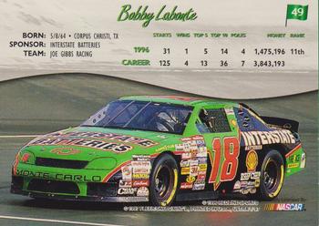 1997 Ultra #49 Bobby Labonte's Car Back