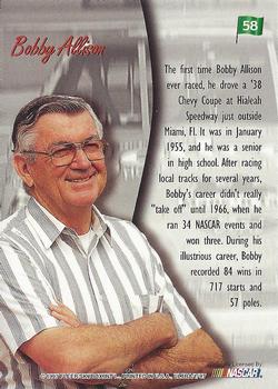 1997 Ultra #58 Bobby Allison Back