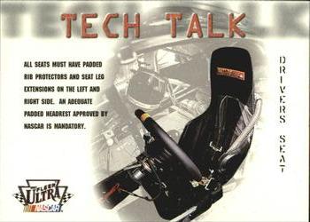 1997 Ultra #77 Tech Talk - Seat Front