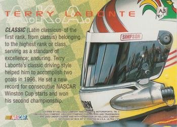 1997 Ultra - AKA #A3 Terry Labonte Back