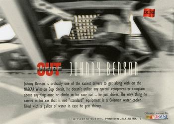 1997 Ultra - Inside/Out #DC10 Johnny Benson Back