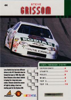 1997 Pinnacle #44 Larry Hedrick Motorsports Back