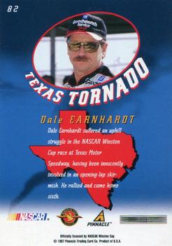 1997 Pinnacle #82 Dale Earnhardt Back