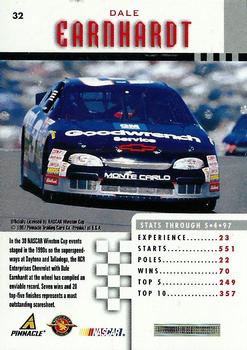 1997 Pinnacle #32 Richard Childress Racing Back