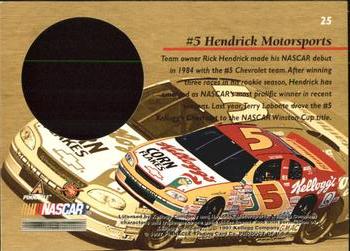 1997 Pinnacle Mint Collection #25 Terry Labonte's Car Back