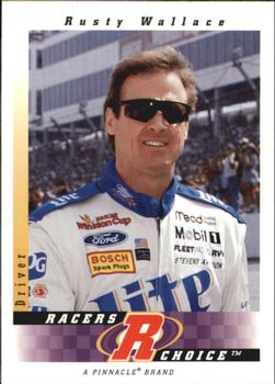 1997 Pinnacle Racer's Choice #2 Rusty Wallace Front
