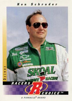 1997 Pinnacle Racer's Choice #33 Ken Schrader Front