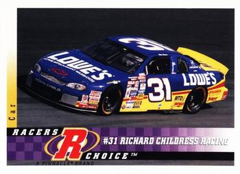 1997 Pinnacle Racer's Choice #66 Mike Skinner's Car Front