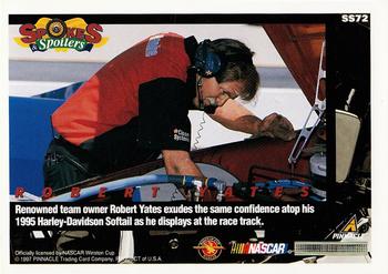1997 Pinnacle Racer's Choice #SS72 Robert Yates Back