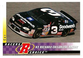 1997 Pinnacle Racer's Choice #38 Dale Earnhardt's Car Front