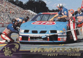 1997 Press Pass #43 Bobby Hamilton's Car Front