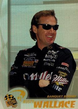 1997 Press Pass - Banquet Bound #BB7 Rusty Wallace Front