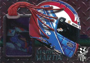 1997 Press Pass VIP - Head Gear #HG 5 Mark Martin Front