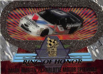 1997 Press Pass VIP - Ring of Honor #RH 5 Mark Martin's Car Front