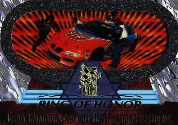 1997 Press Pass VIP - Ring of Honor #RH 10 Bobby Hamilton's Car Front