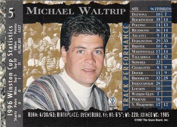 1997 Score Board Racing IQ #5 Michael Waltrip Back