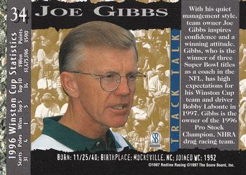 1997 Score Board Racing IQ #34 Joe Gibbs Back