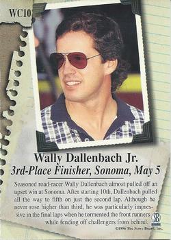 1997 Score Board - '96 Winston Cup Rewind #WC10 Wally Dallenbach Back