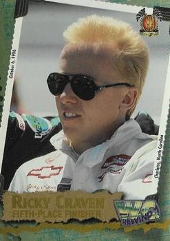 1997 Score Board - '96 Winston Cup Rewind #WC28 Ricky Craven Front