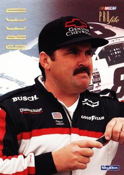 1997 SkyBox NASCAR Profile #55 Jeff Green Front