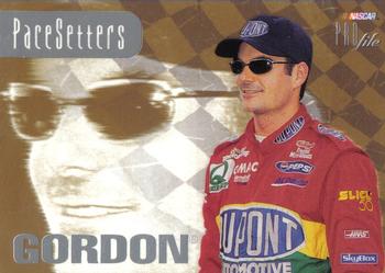 1997 SkyBox NASCAR Profile - Pace Setters #E5 Jeff Gordon Front