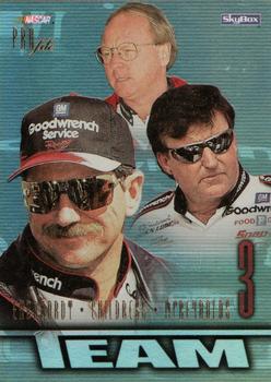 1997 SkyBox NASCAR Profile - Team #T4 Dale Earnhardt Front