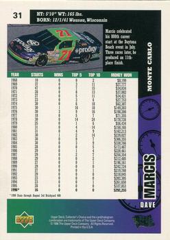 1997 Collector's Choice #31 Dave Marcis Back