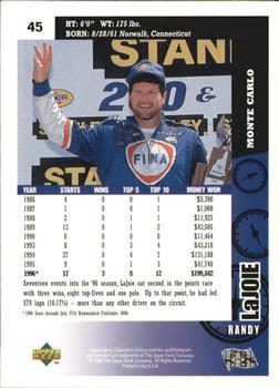 1997 Collector's Choice #45 Randy LaJoie Back