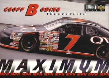 1997 Collector's Choice #57 Geoff Bodine's Car Front