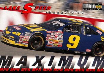 1997 Collector's Choice #59 Lake Speed's Car Front