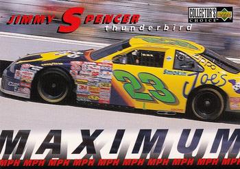 1997 Collector's Choice #73 Jimmy Spencer's Car Front